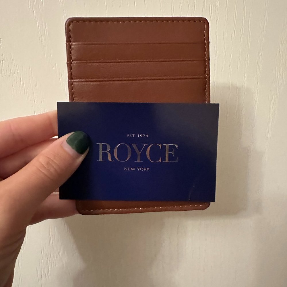 New Royce Leather Magnetic Money Clip Wallet